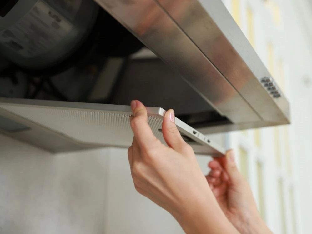 Inside Dishwasher